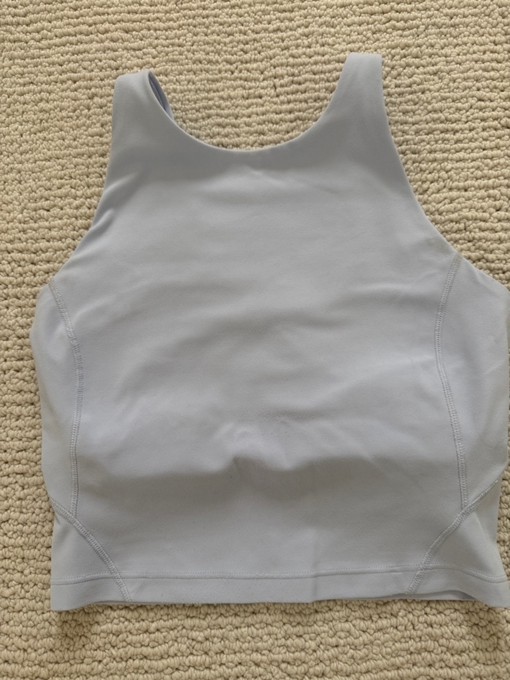 lululemon athletica Light Gray High-Neck Tank Top, 2